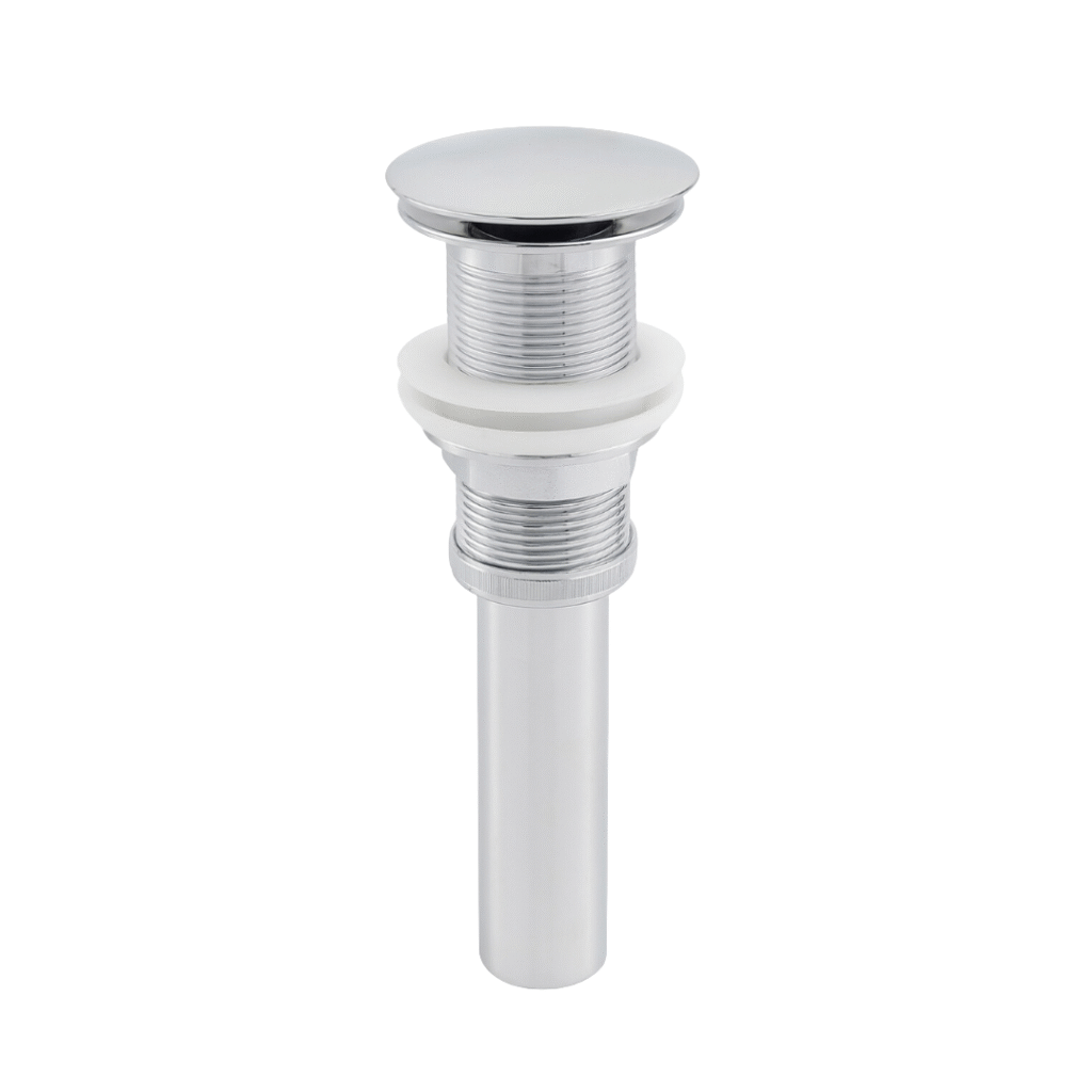 Desagüe Cromado en Acero Inoxidable – Diseño Moderno y Resistente