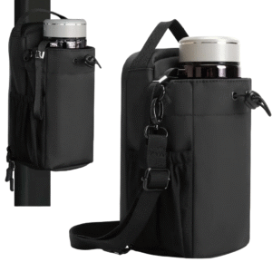 Mochila para gym magnética sujeta a máquina con accesorios organizados